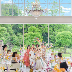 友人と共に記念撮影|ララシャンス迎賓館 大分の写真(53104458)