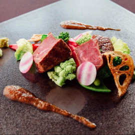 料理重視カップル必見！【料理クチコミ1位受賞】国産牛コース試食付フェア