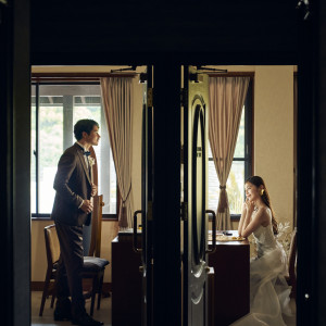 隣り合わせの控室。お互いの準備は、お互いは見えません。|The Matirtha Suite ザ マティルタスイートの写真(53727997)