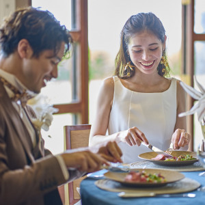 ＼ご祝儀内で叶う★自己負担ゼロ／コース無料試食×全館見学