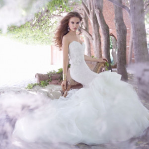 マーメイドラインのドレスはドラマティックなシルエットを表現|GARDEN WEDDING アルカディア小倉の写真(657775)
