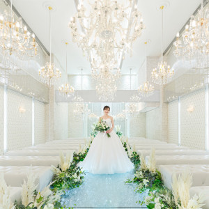 ご結婚をカタチに。館内のお好きなところで幸せのお写真を