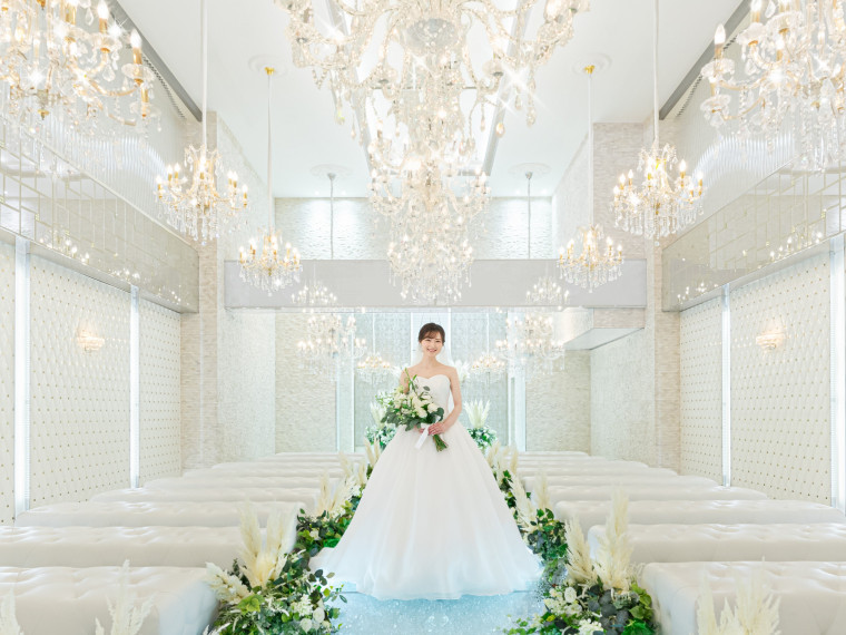 ご結婚をカタチに。館内のお好きなところで幸せのお写真を