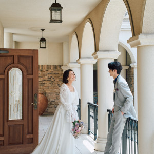 どこを切り取ってもフォトジェニックな空間。|アモーレヴォレ サンマルコ/FIVESTAR WEDDING	の写真(40164889)