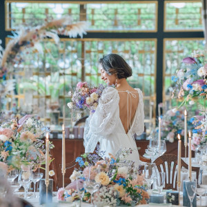 大人可愛い装飾でお姫様気分に。|アモーレヴォレ サンマルコ/FIVESTAR WEDDINGの写真(56451064)