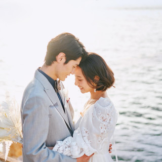 海を一望できるガーデンで、幻想的な写真を残しませんか？