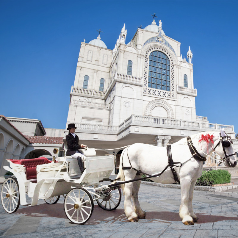 福岡の馬車演出ができる結婚式場特集
