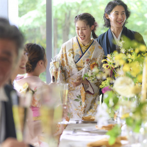 ご親族だけの少人数の会食会も個室完備の響なら人数に合わせてご案内|響 風庭 赤坂の写真(42448213)