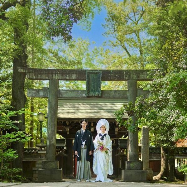木漏れ日が降り注ぐ開放感あふれる境内
