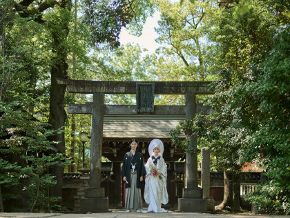 "人と自然と響あう"
貸切の庭園とおもてなしで叶える
和モダンウェディング