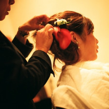 人生で1番美しい一日を。専属のスタイリストが創り上げます。|響 風庭 赤坂の写真(222213)