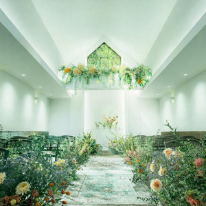 神聖な雰囲気あふれるセレモニーホール|フェリーチェガーデン日比谷(東京都指定有形文化財)の写真(56958309)