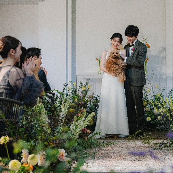 ゲストと近い距離で過ごせる会場！