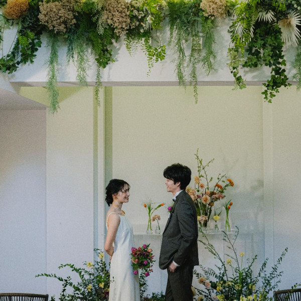 お母さまからの最後の身支度のベールダウン！