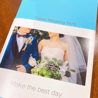 ふたりのキセキWeddingNote☆プレゼント☆