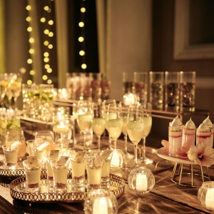 night partyのキャンドル装飾|セントグレースヴィラの写真(55718784)