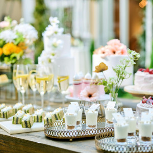 デザートブッフェもお二人のこだわりを取り入れて|セントグレースヴィラの写真(55718782)