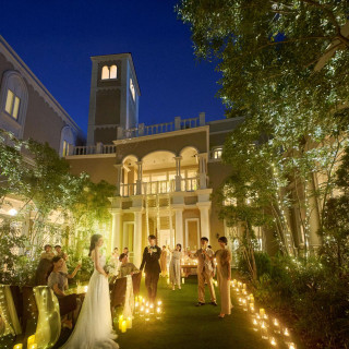 ナイトタイムのロマンティックななパーティーも