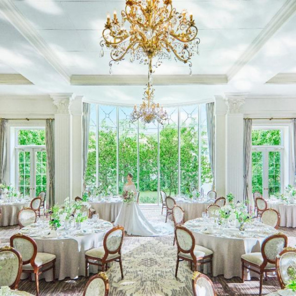 大阪市内で珍しいプライベートガーデンも