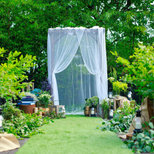 緑に囲まれた中庭|IMURI (イムリ)の写真(8220944)