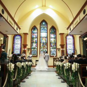 下見した会場の写真