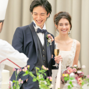 おふたりの未来を永遠に照らしてくれる|ラ・セーヌブランシュの写真(8089705)