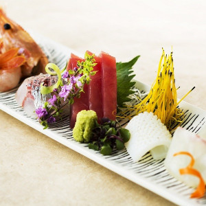和食のオーダーにも対応可能です☆地元千葉の新鮮なお魚を使ったお刺身の提供も…|ラ・セーヌブランシュの写真(678705)