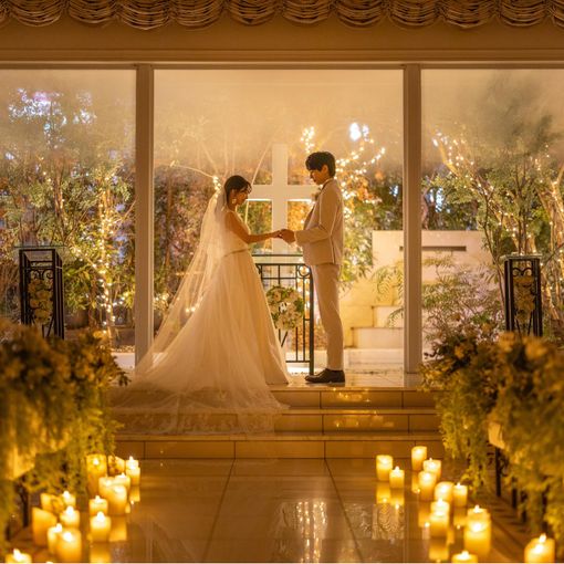 ラ・セーヌブランシュの結婚式の公式写真（1枚目）