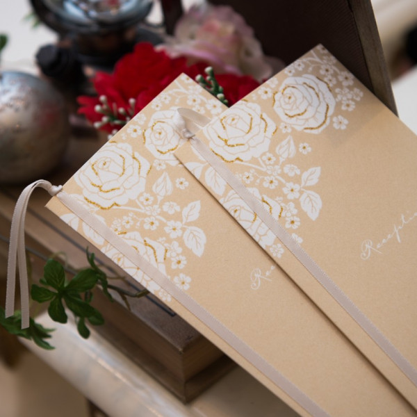 ペーパーアイテムにもこだわりを。お二人の好きなものやこれまでが伝わるように…|ラ・セーヌブランシュの写真(1399346)