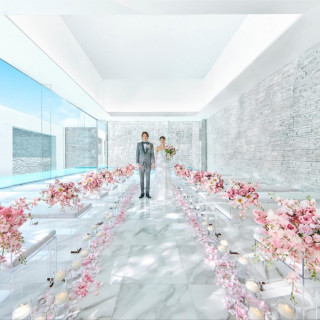 直前OK！ギフト券1万円《光と水のチャペル》新作ドレス＊3.5万円試食