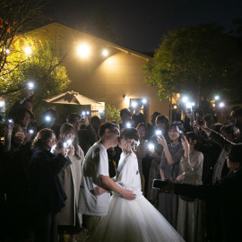 キラリと灯るナイトウェディング体験フェア