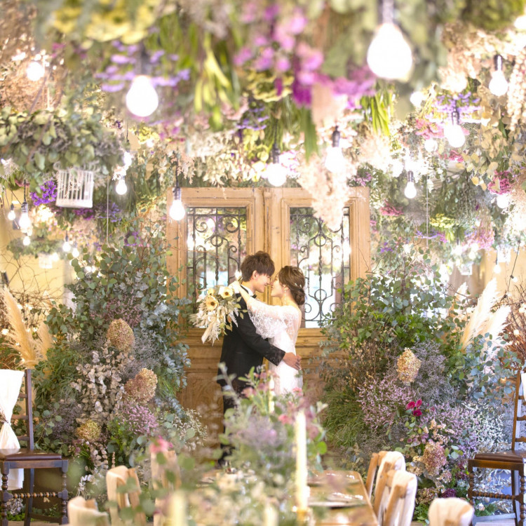 結婚式にて使用した造花花(16個) 暮らしに華やぎと心の