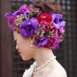 花嫁の美しさを際立たせるヘッドデコラ