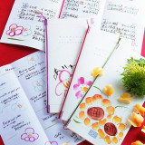 ヴェルデ辻甚だけの手書きオリジナル席次表