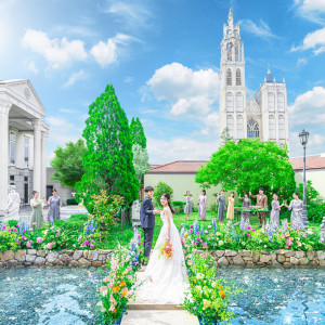 《比較見学に♪》大聖堂×4万コース試食×ドレス試着＊花嫁体験