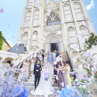 《1/11限定BIG◆憧れW体験》大聖堂×ドレス試着×当館人気演出