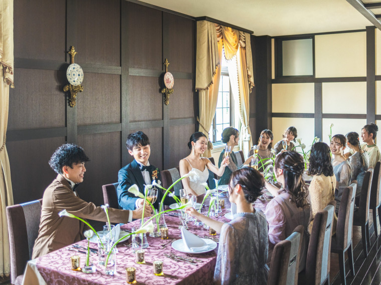 レストランWeddingから小規模な披露宴まで選択肢をご用意