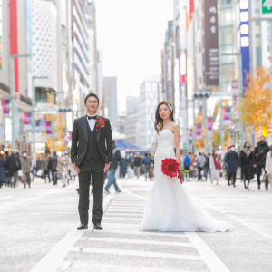 銀座の街をお散歩しながらお写真撮影。|DAZZLE (レストランダズル）の写真(24341372)