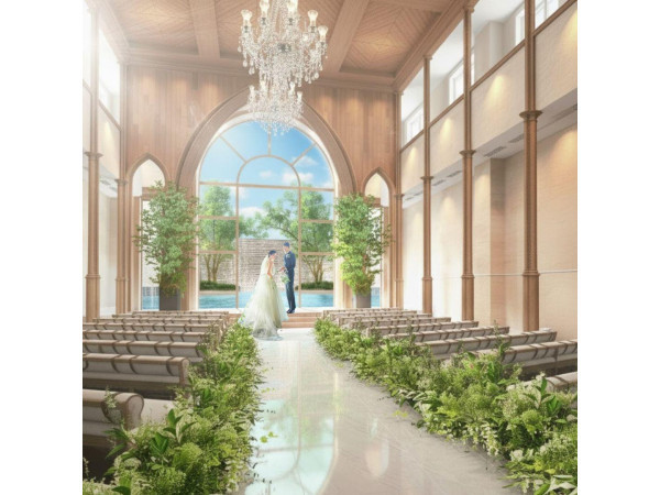 【2026年1月オープン】水と緑と光のチャペル