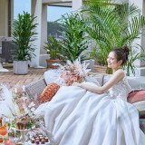 《当館最得》【平日に結婚式を挙げる方限定】料理1ランクアップ＆ドリンク2ランクアップを無料プレゼント