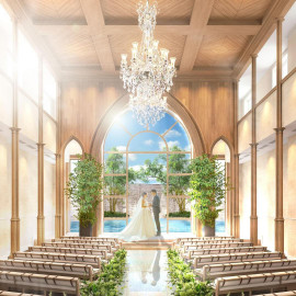 ☆2026年OPEN☆緑と水の感動チャペル体験×絶品国産牛フィレ試食