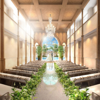 《26年1月リニューアルオープン》木目のあたたかみのあるチャペル