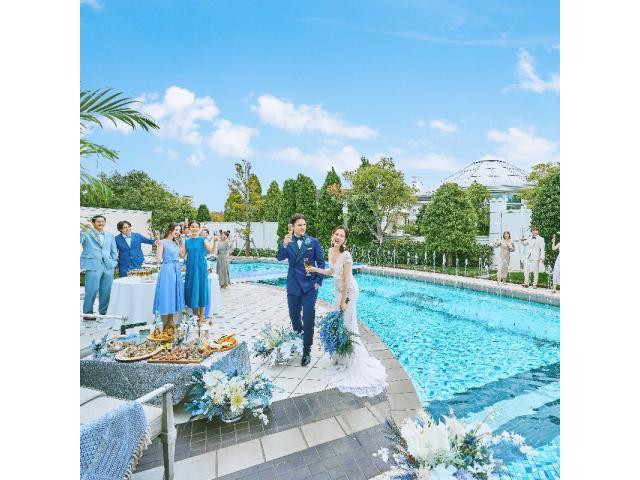 大人気*プール＆ガーデンでのNEW演出体験