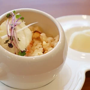 【鯛飯】徳島県産の真鯛を使った鯛飯は、県外ゲストへのおもてなしにもってこいの一品。|BLANC ANGE（ブランアンジュ）の写真(19661061)