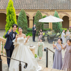 【直前予約OK】挙式料全額OFF*貸切邸宅×歴史的大聖堂体験