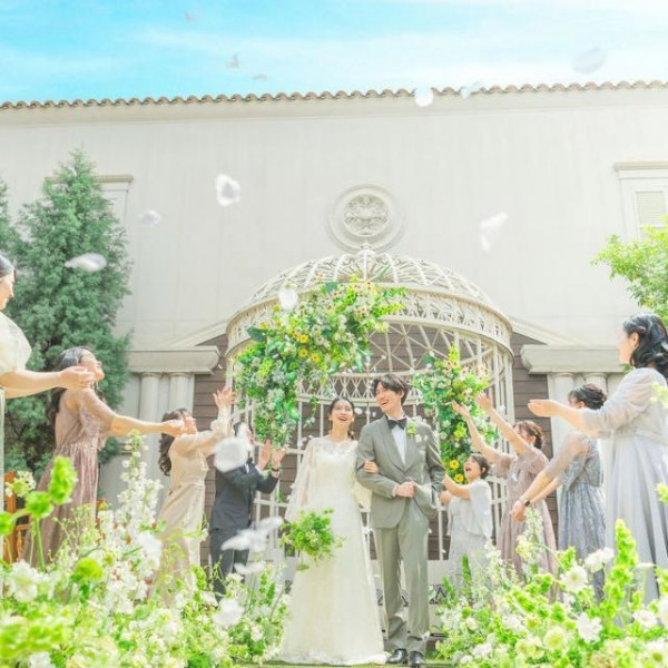 ガーデンパーティはゲストも喜ばれます。