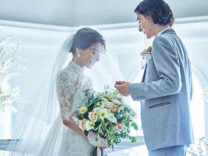 完全貸切で過ごす幸せな1日
世界にひとつだけの結婚式を
私たちも一緒に創りあげたい