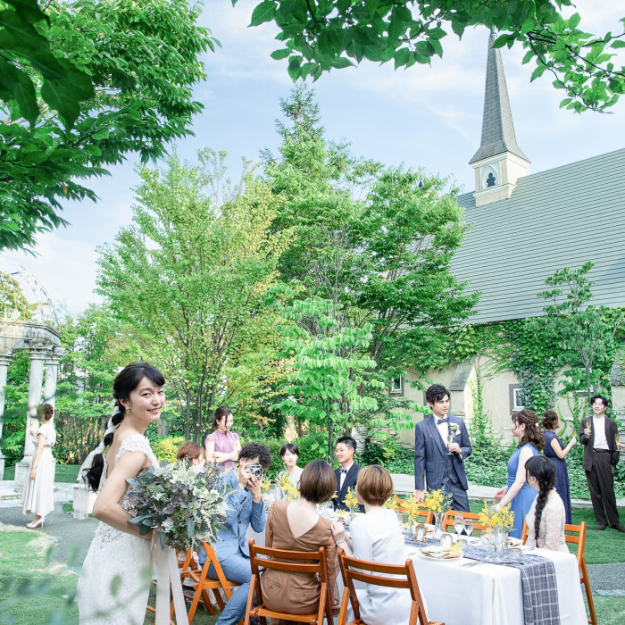 プライベートガーデンWedding La partir