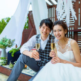 プライベートガーデンは貸切邸宅ウェディングならではの贅沢な空間