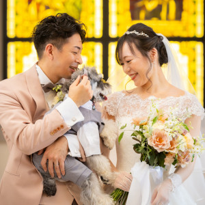 【チャペル St.Warrence】独立型チャペルだから叶うペット婚|モルトン迎賓館 青森の写真(53664900)